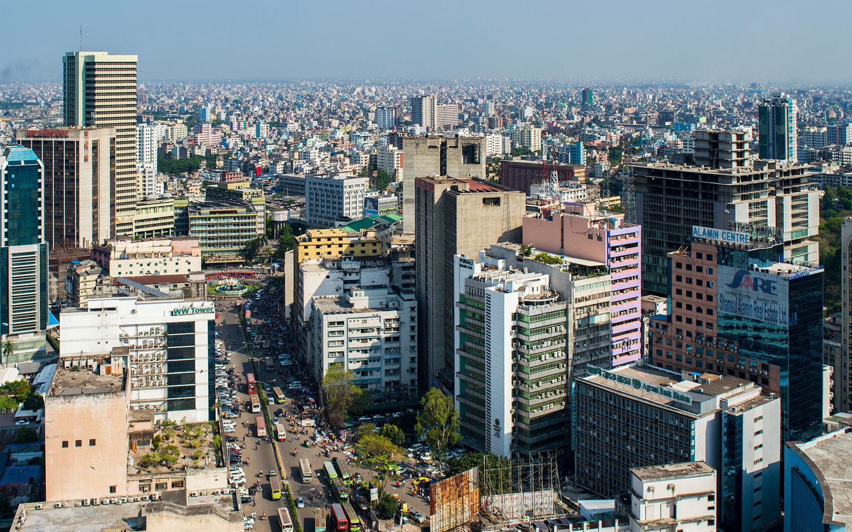Dhaka division cityscape image