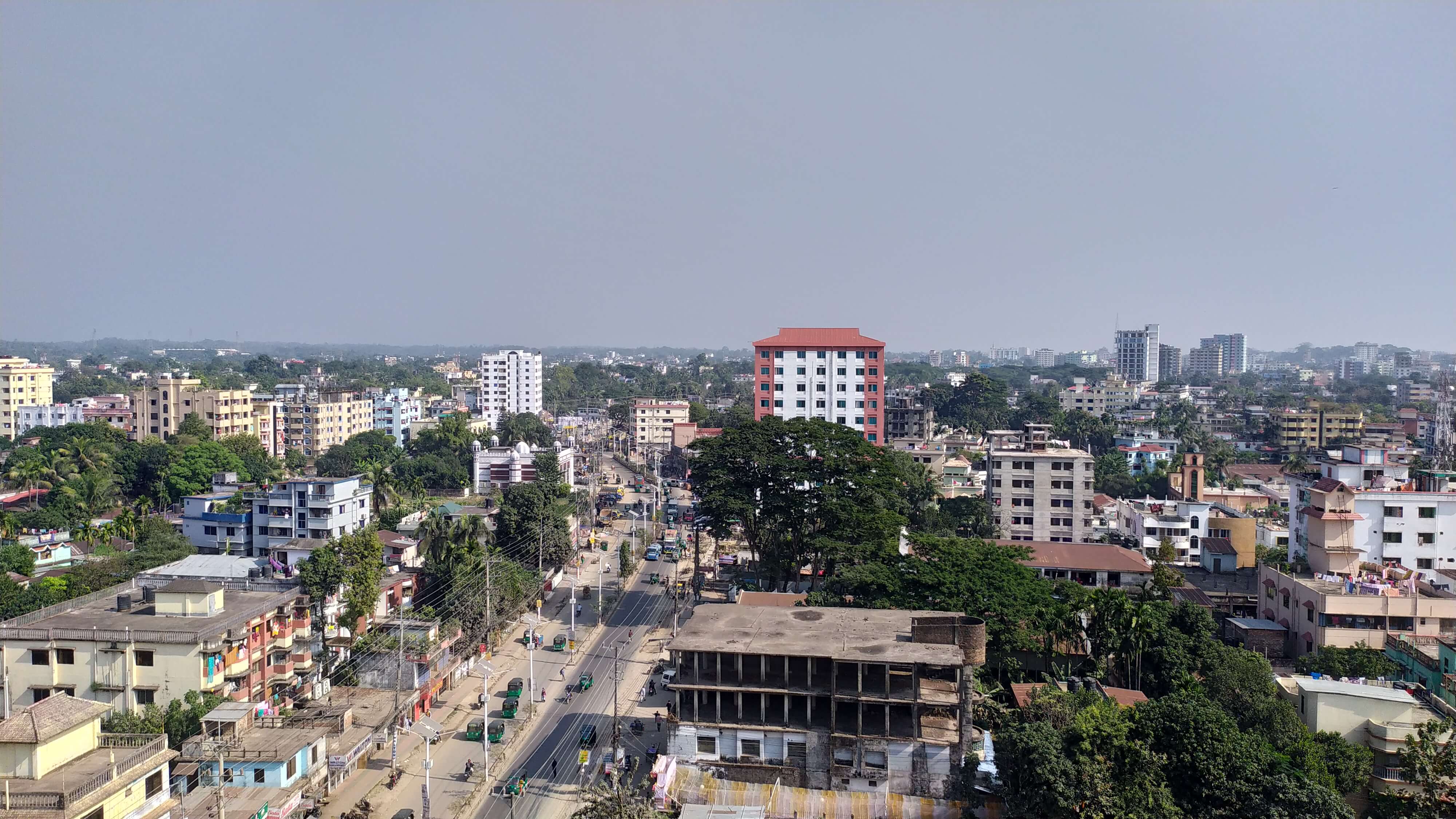 Sylhet division cityscape image