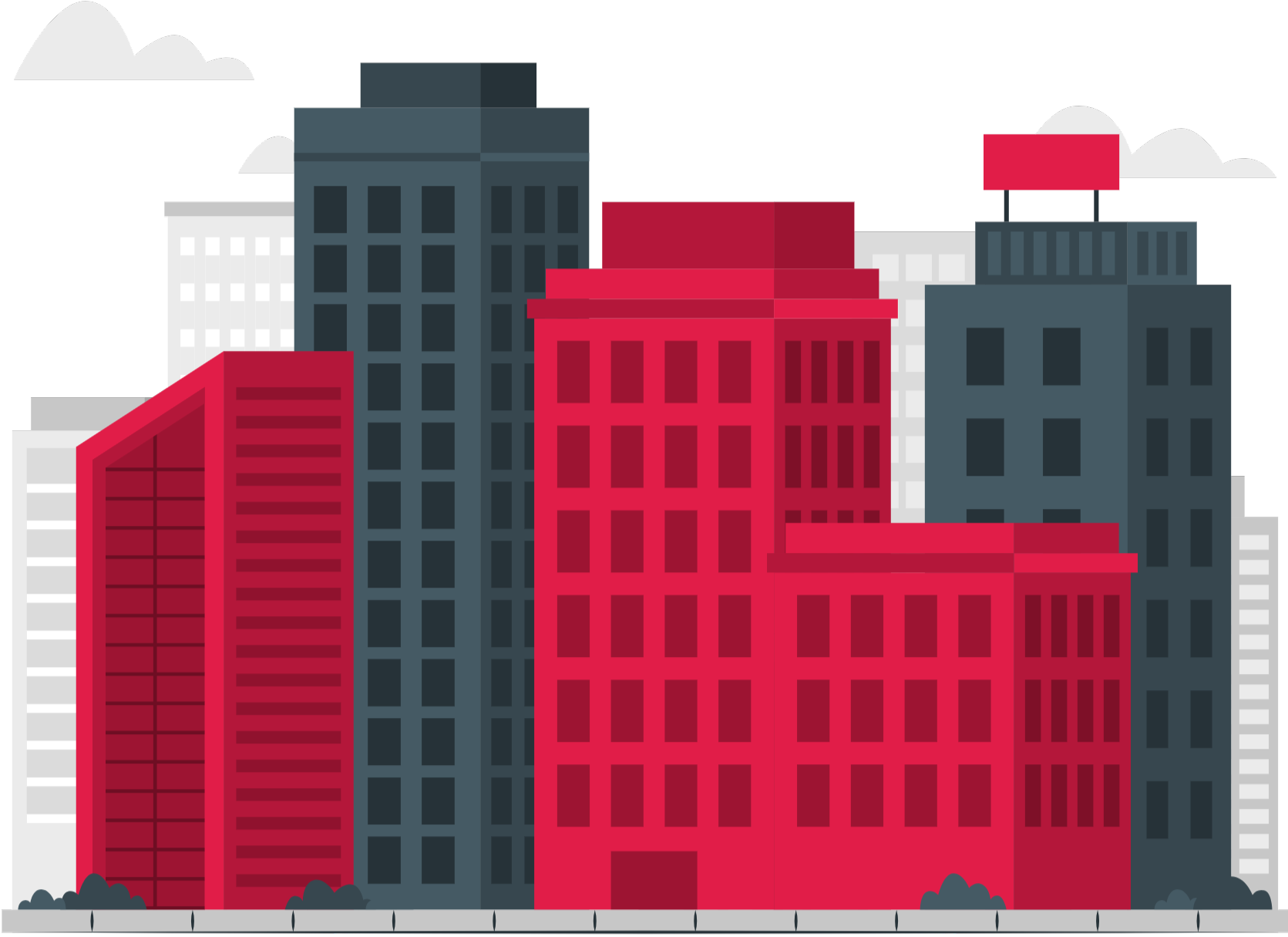 City Building Silhouette